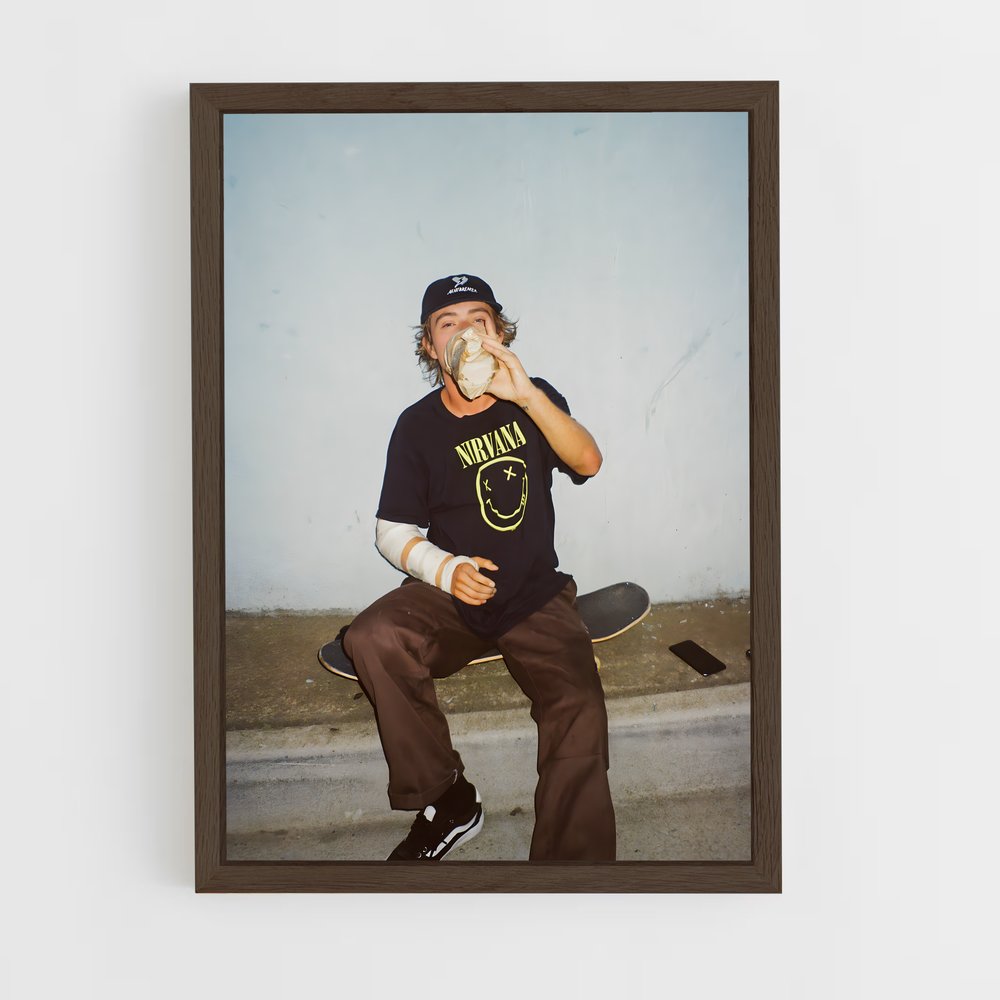 ap-skateboard fashion-7 cadre Bois foncé