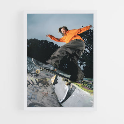 ap-skateboard fashion-8 cadre Blanc