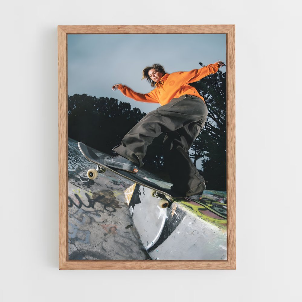 ap-skateboard fashion-8 cadre Bois clair