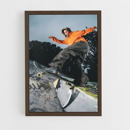 ap-skateboard fashion-8 cadre Bois foncé