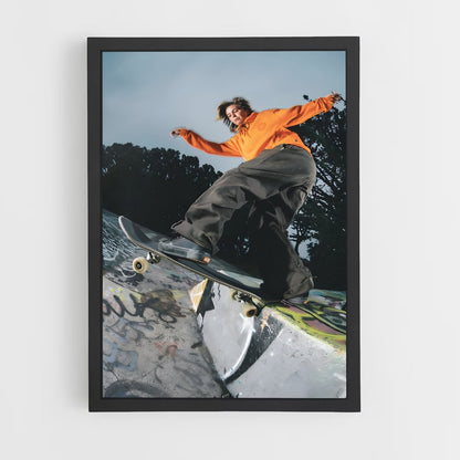 ap-skateboard fashion-8 cadre Noir