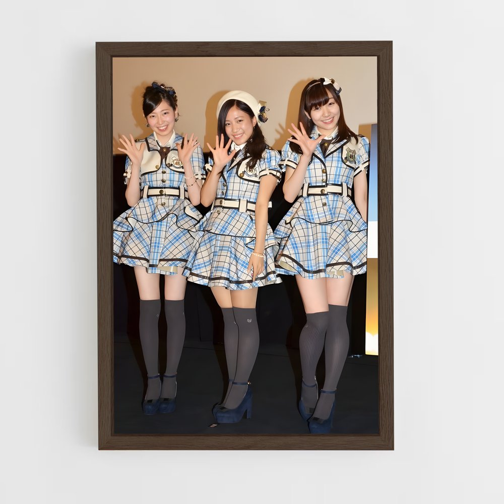 ap-ske48-1 cadre Bois foncé