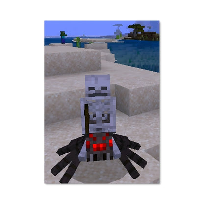 Poster Pixel Skeleton
