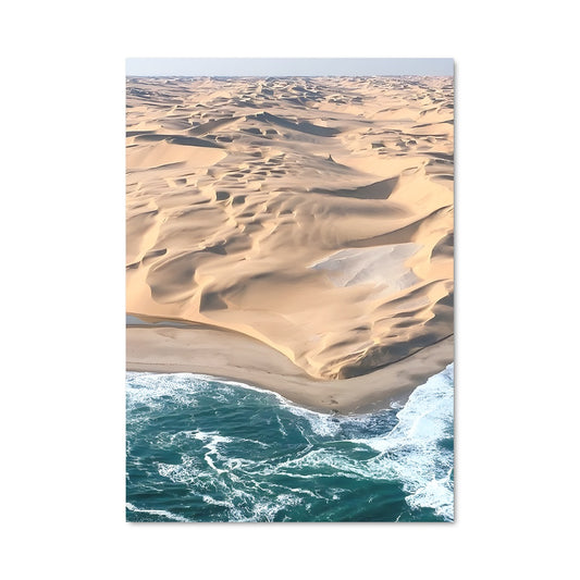 Poster Dunes et Océan