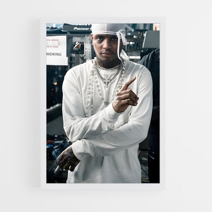 ap-ski mask the slump god-3 cadre Blanc