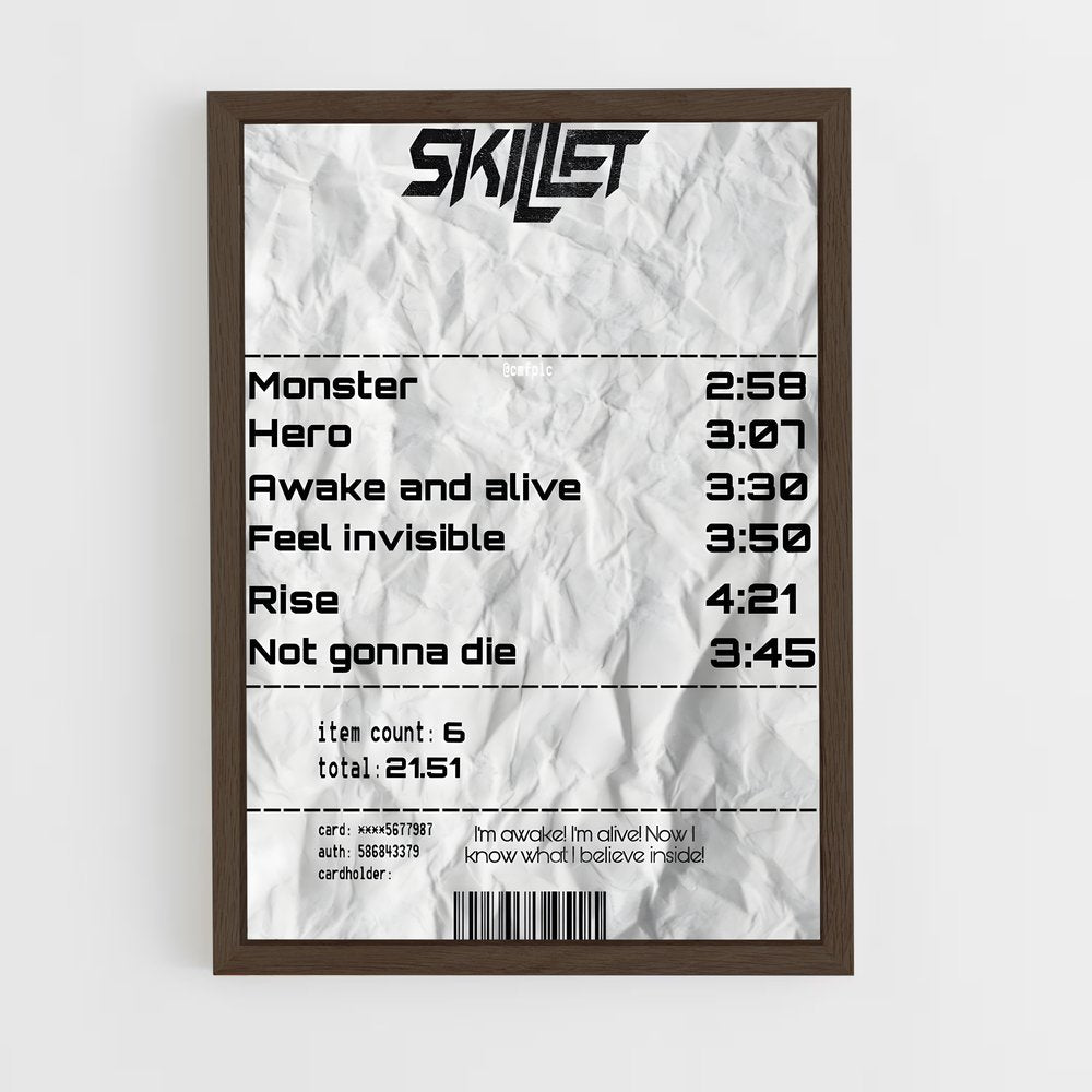 ap-skillet-5 cadre Bois foncé