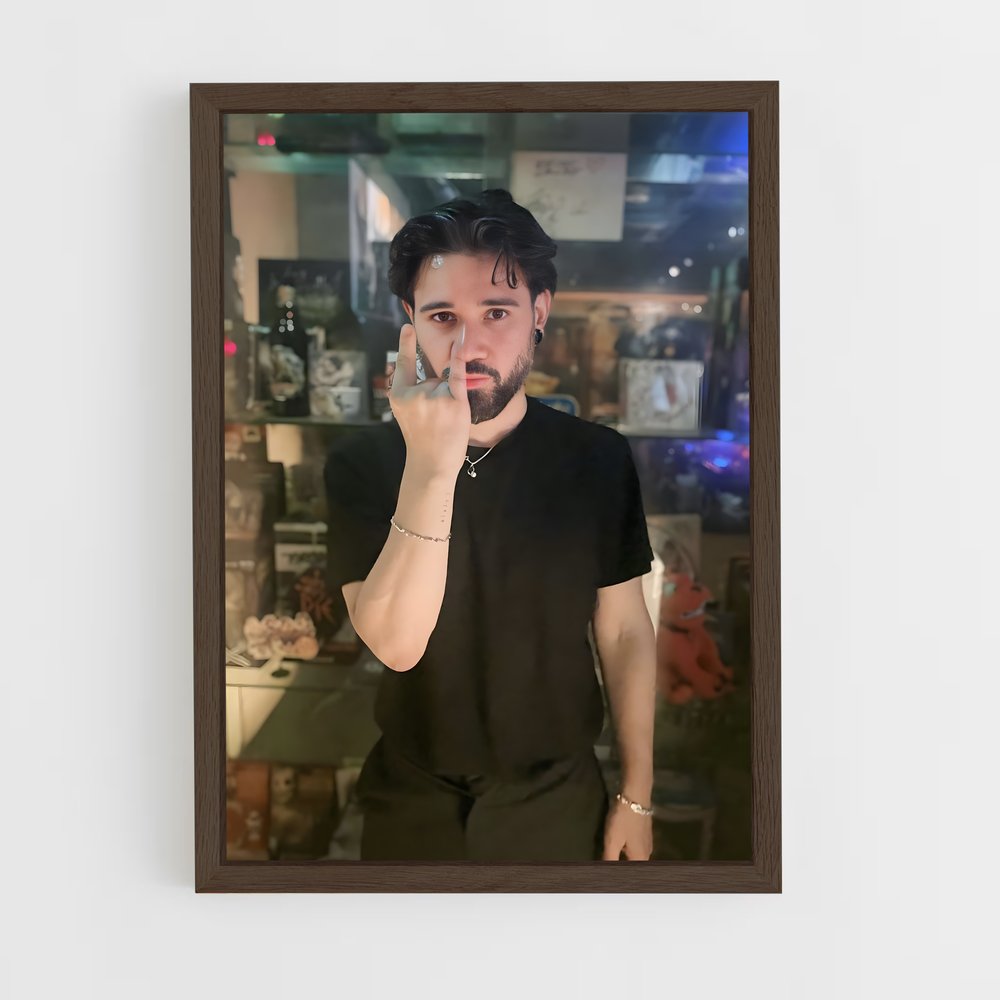 ap-skrillex-1 cadre Bois foncé