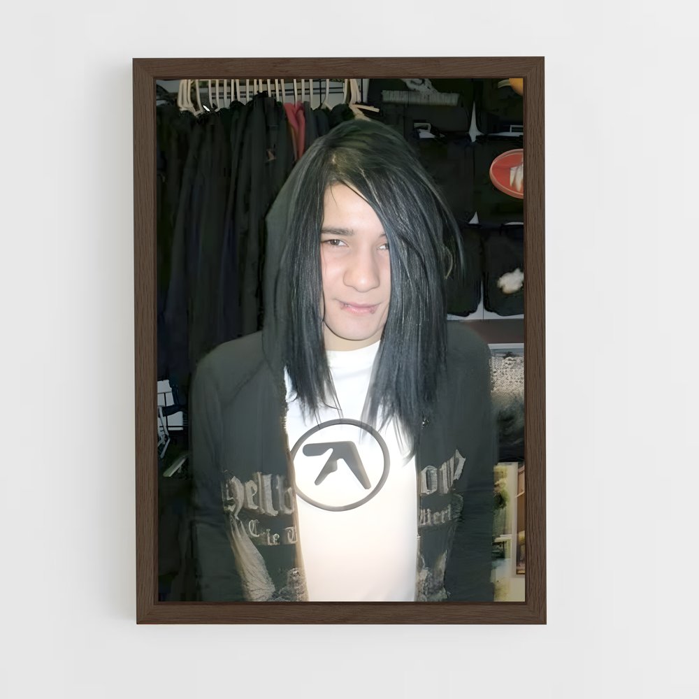 ap-skrillex-2 cadre Bois foncé