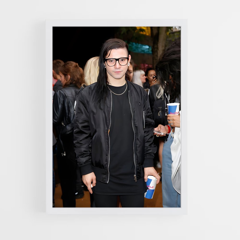 ap-skrillex-3 cadre Blanc