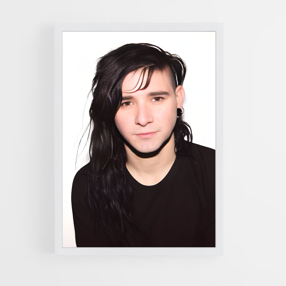ap-skrillex-4 cadre Blanc