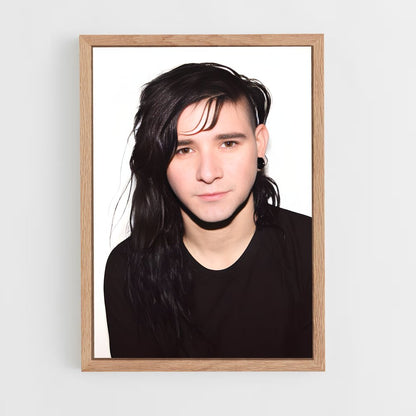 ap-skrillex-4 cadre Bois clair