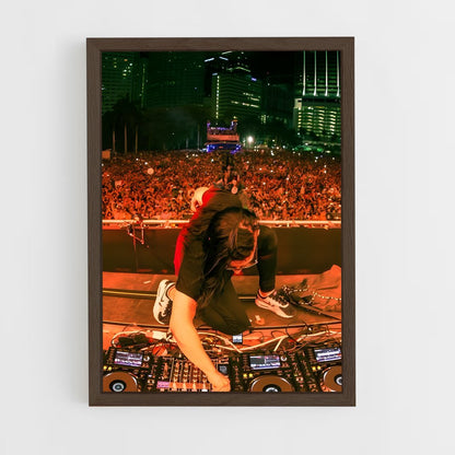 ap-skrillex-5 cadre Bois foncé