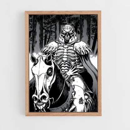 ap-skull knight-1 cadre Bois clair