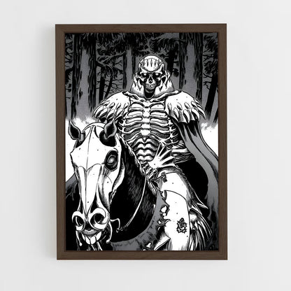 ap-skull knight-1 cadre Bois foncé