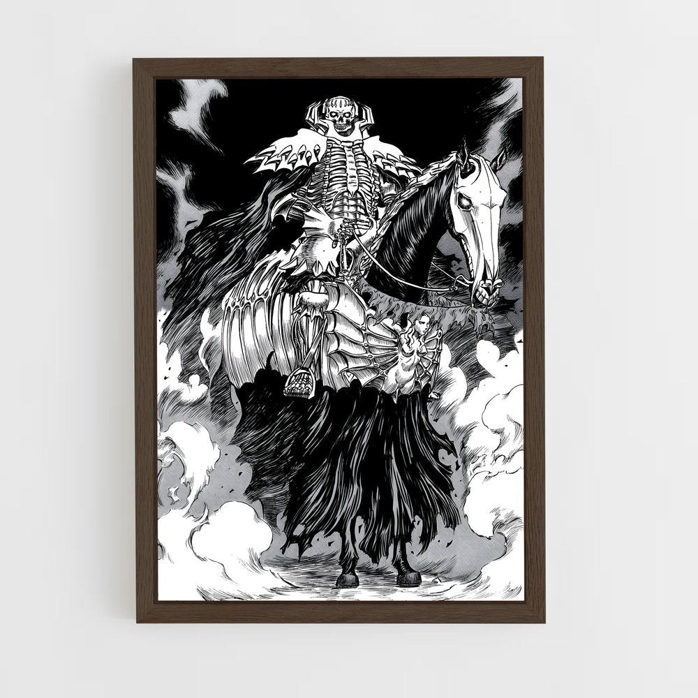 ap-skull knight-2 cadre Bois foncé