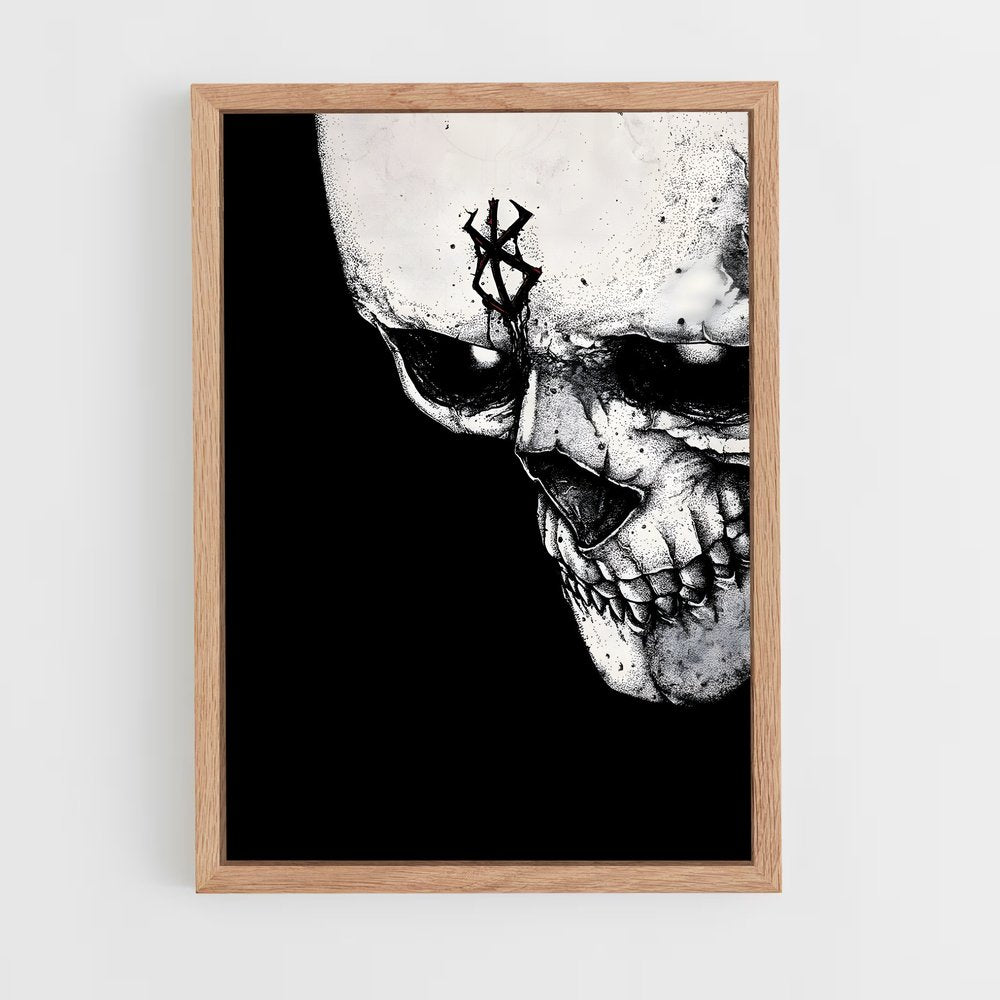 ap-skull knight-3 cadre Bois clair