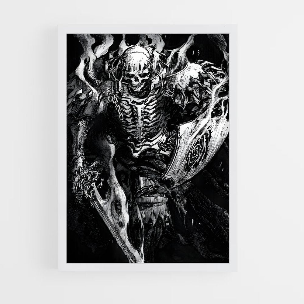 ap-skull knight-4 cadre Blanc