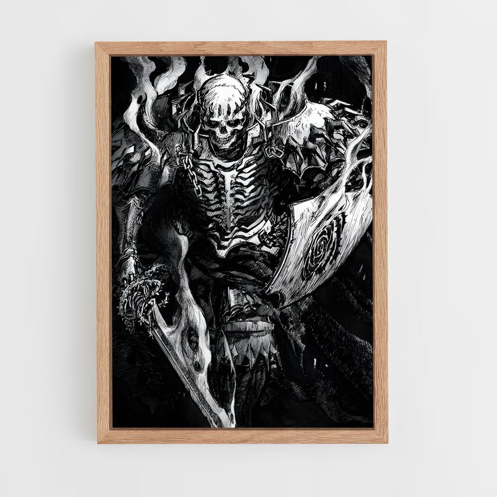 ap-skull knight-4 cadre Bois clair