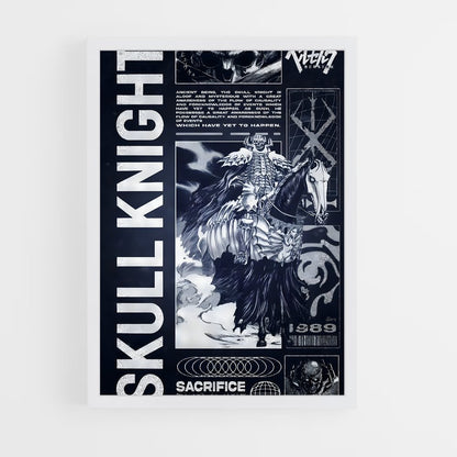 ap-skull knight-5 cadre Blanc