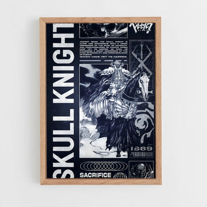 ap-skull knight-5 cadre Bois clair