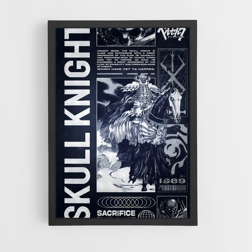 ap-skull knight-5 cadre Noir