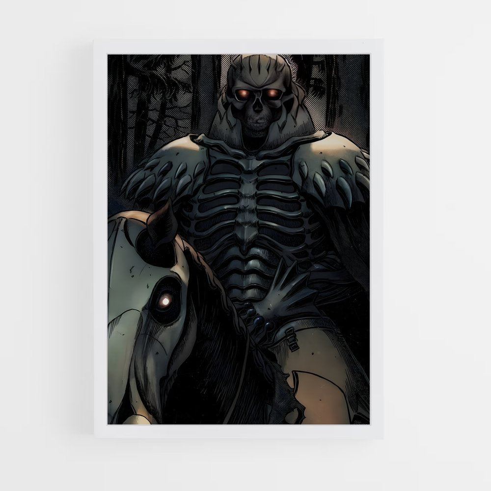 ap-skull knight-6 cadre Blanc