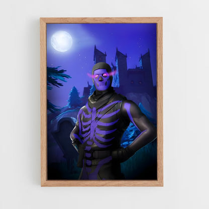 ap-skull trooper-3 cadre Bois clair