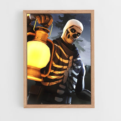 ap-skull trooper-4 cadre Bois clair