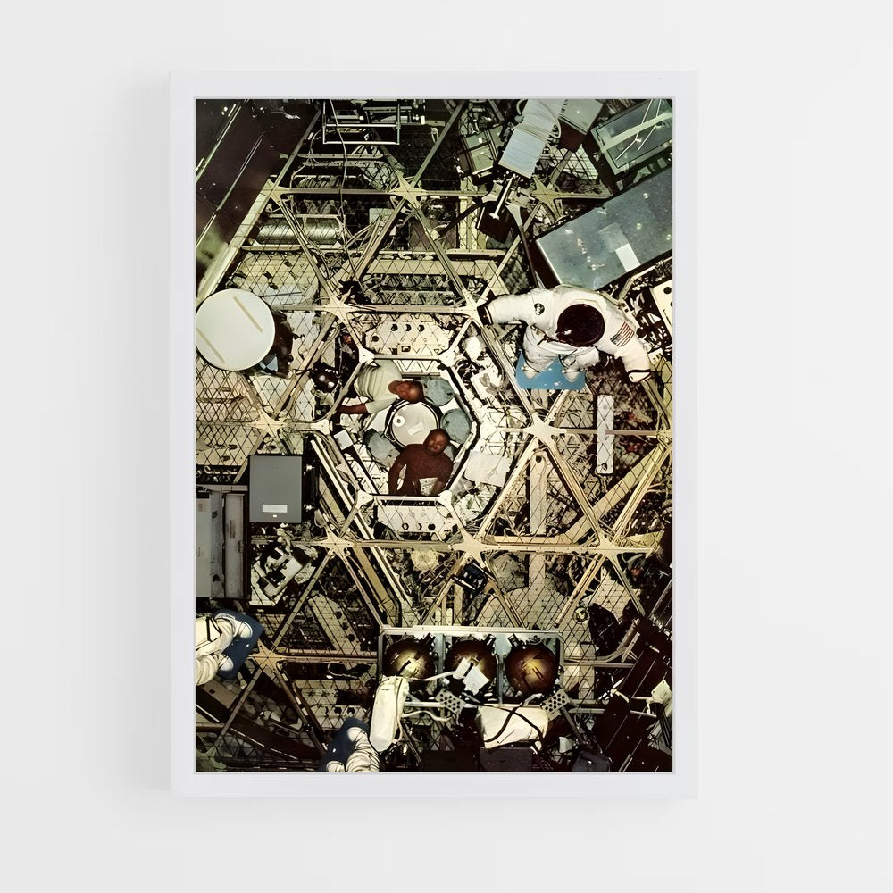 ap-skylab-1 cadre Blanc