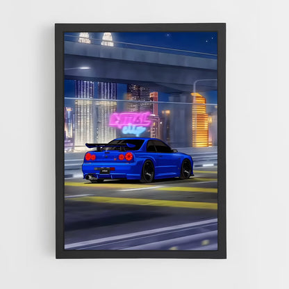 ap-skyline gt-r r34-2 cadre Noir