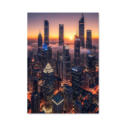 Poster Nightscape City