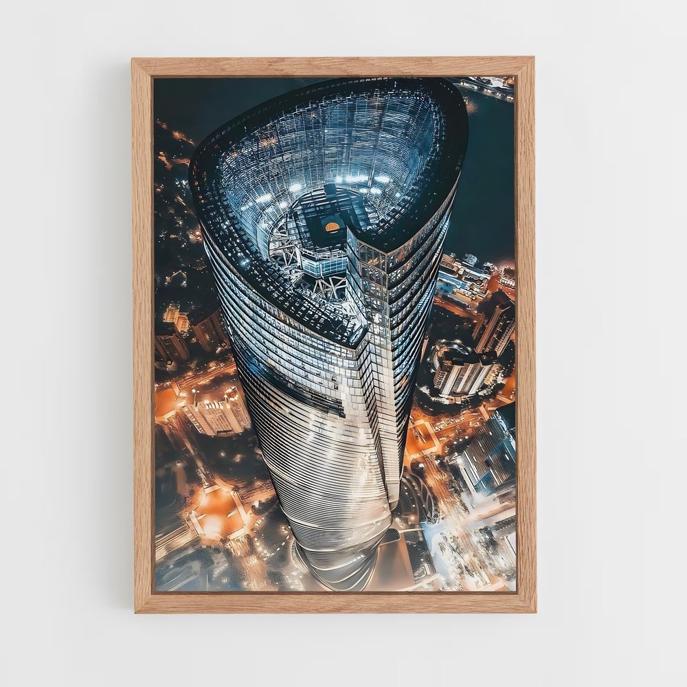 ap-skyscrapers-12 cadre Bois clair