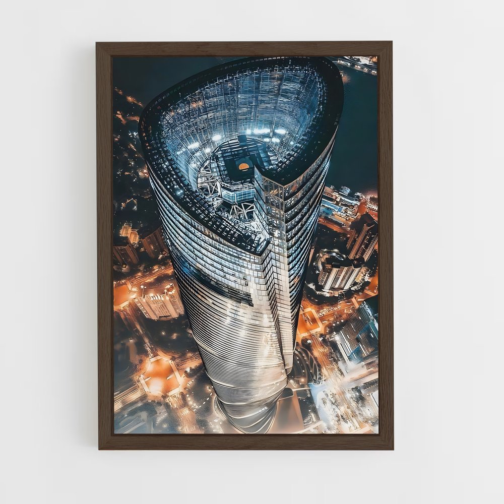 ap-skyscrapers-12 cadre Bois foncé