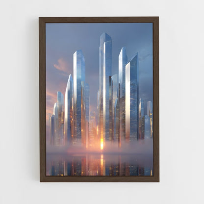 ap-skyscrapers-16 cadre Bois foncé