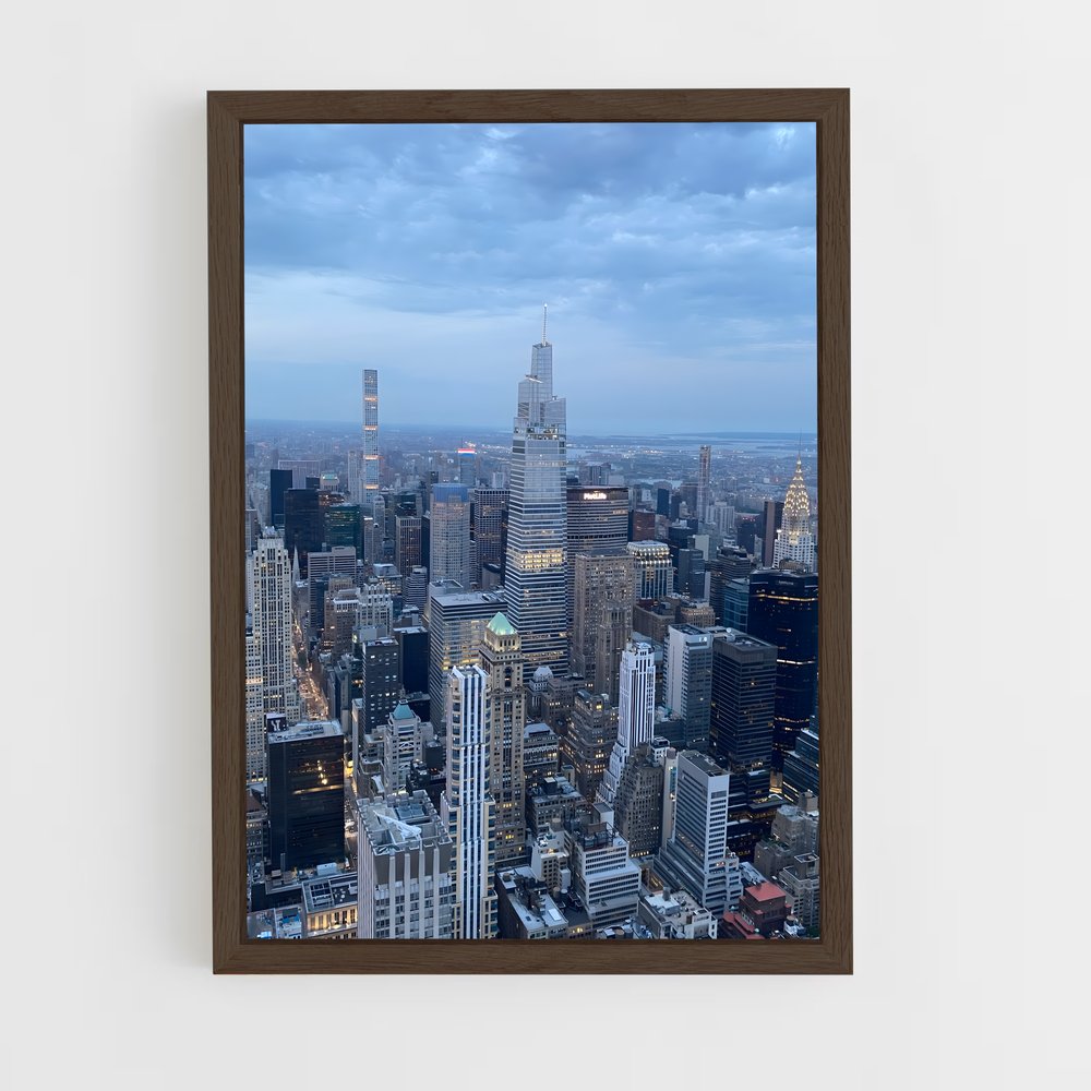 ap-skyscrapers-3 cadre Bois foncé