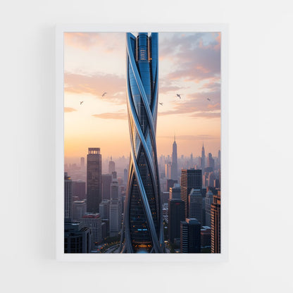 ap-skyscrapers-4 cadre Blanc