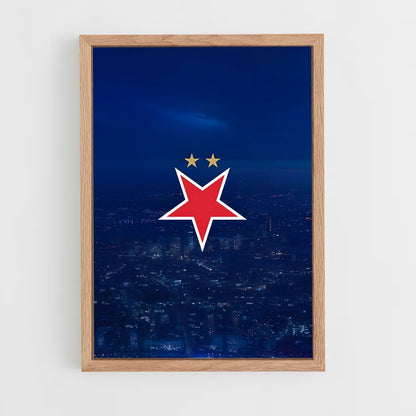 ap-slavia prague-1 cadre Bois clair
