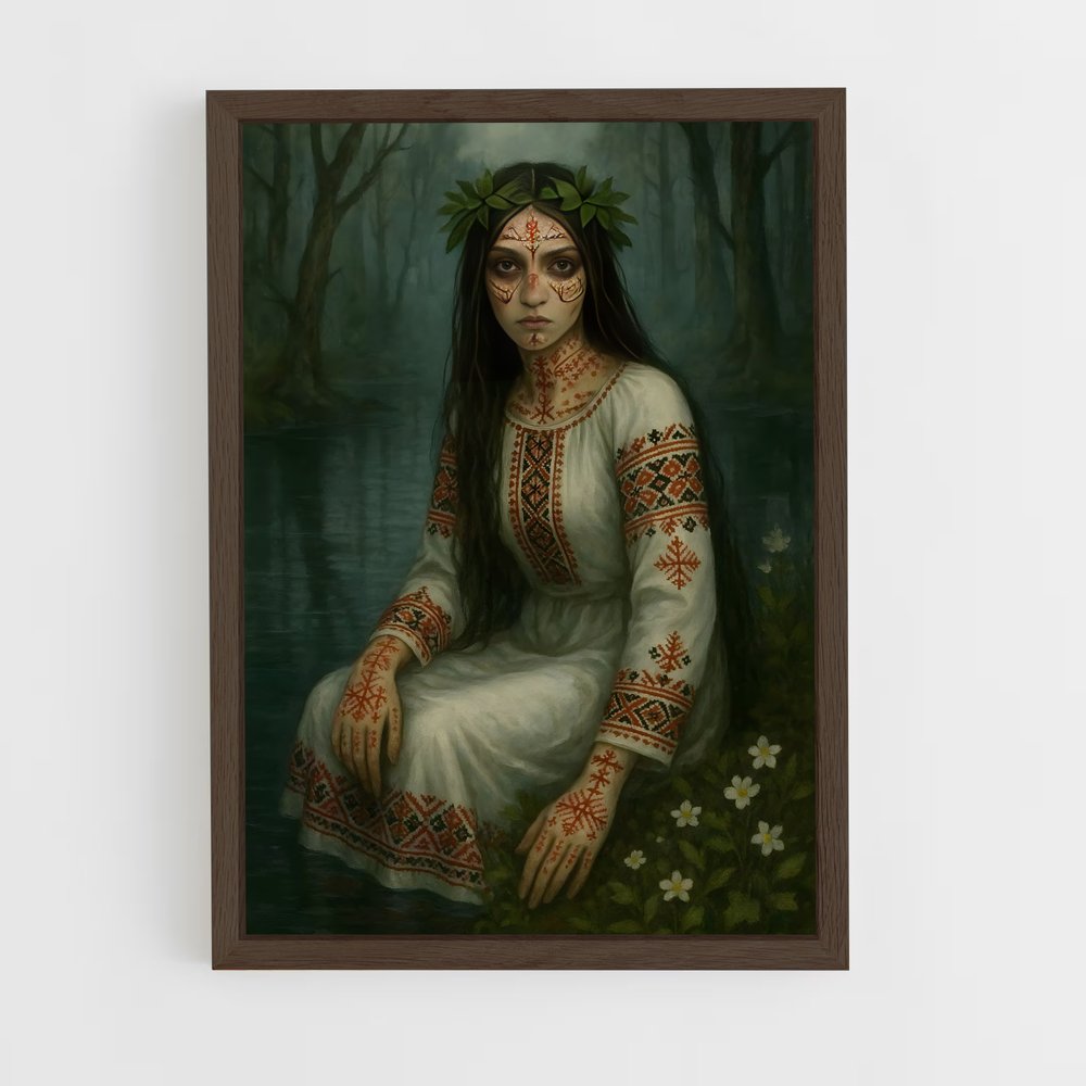 ap-slavic mythology-10 cadre Bois foncé