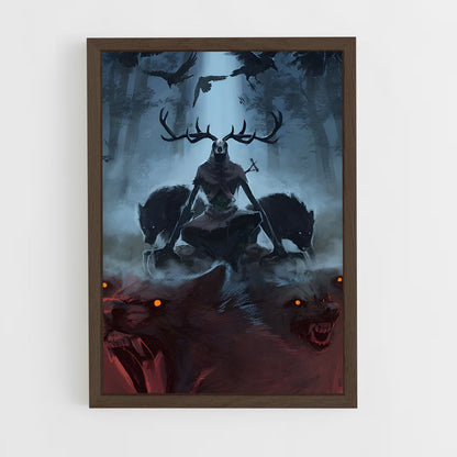 ap-slavic mythology-3 cadre Bois foncé