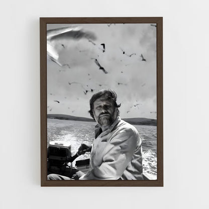 ap-slavoj zizek-1 cadre Bois foncé