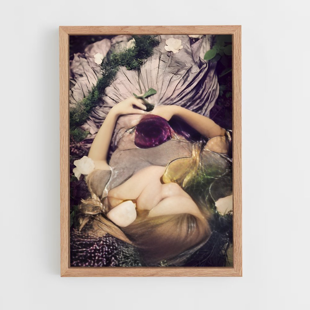ap-sleeping beauty-4 cadre Bois clair