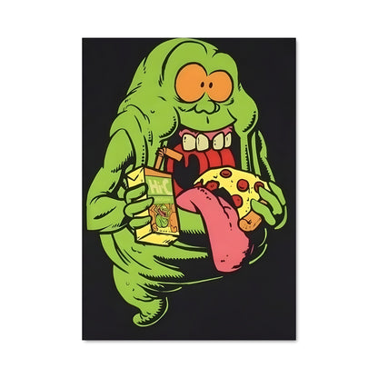 Poster Pizza Ghost