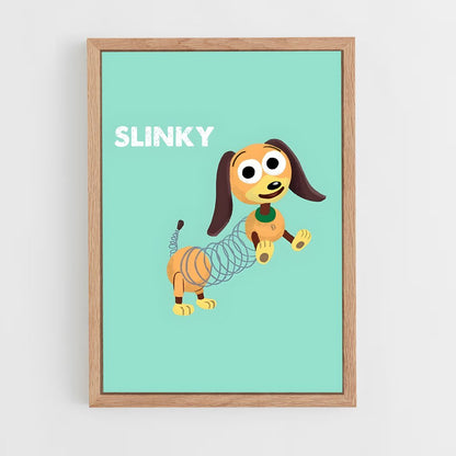 ap-slinky dog-4 cadre Bois clair