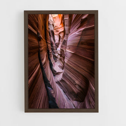 ap-slot canyon-2 cadre Bois foncé