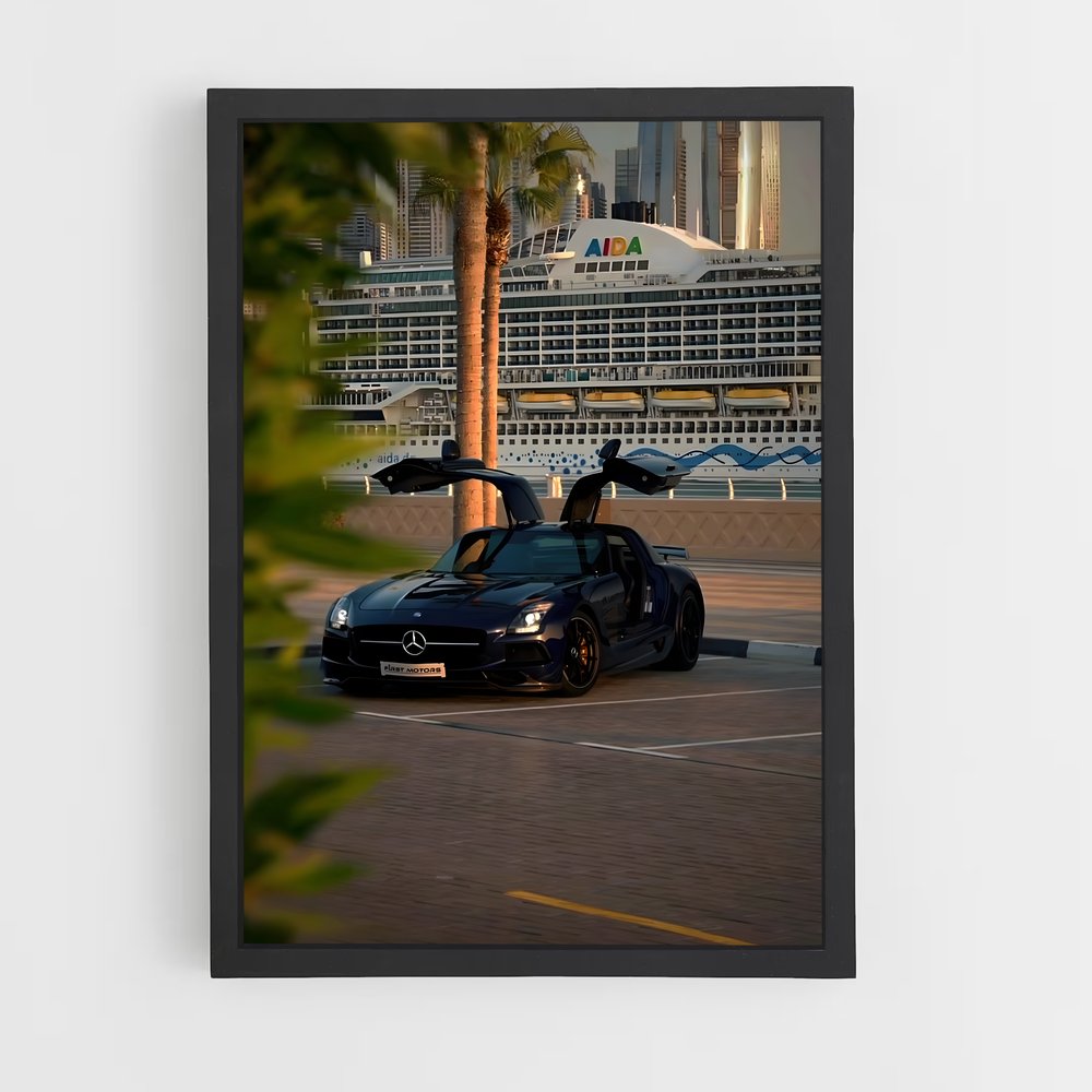 ap-sls amg-6 cadre Noir