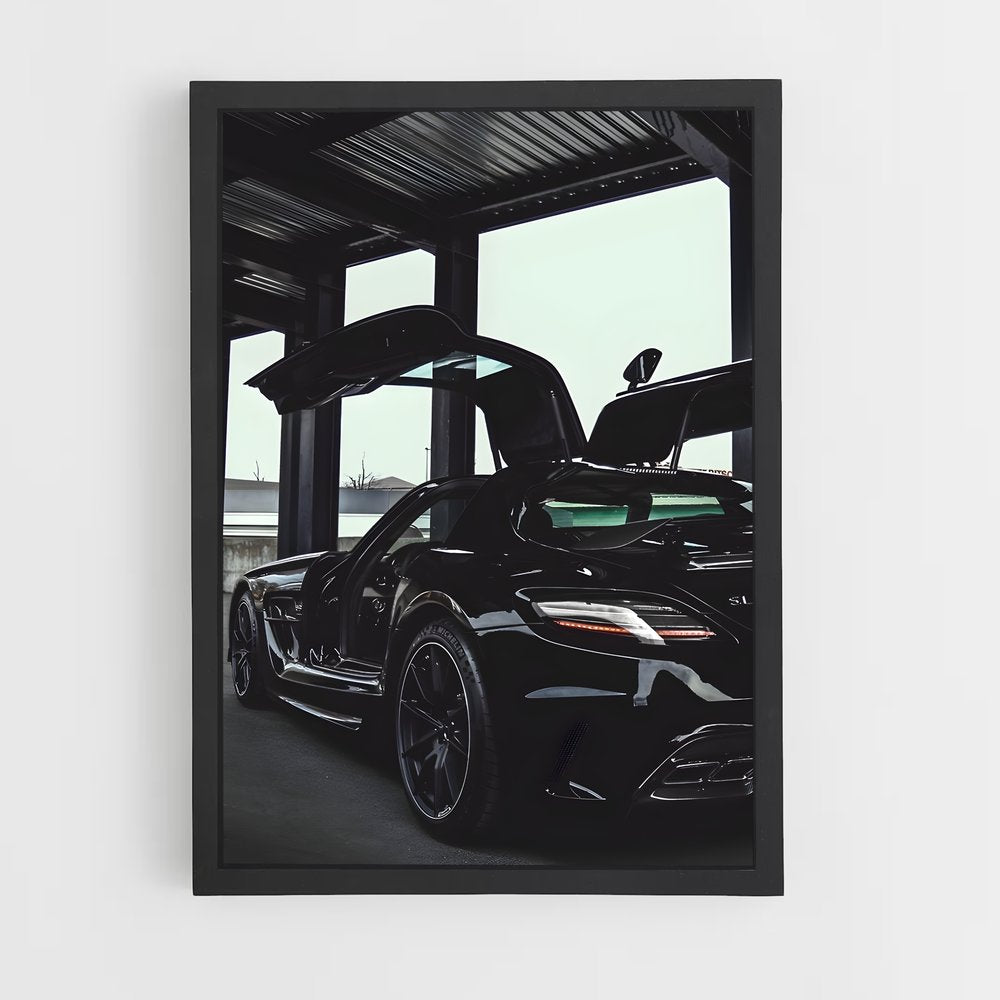ap-sls amg black series-3 cadre Noir