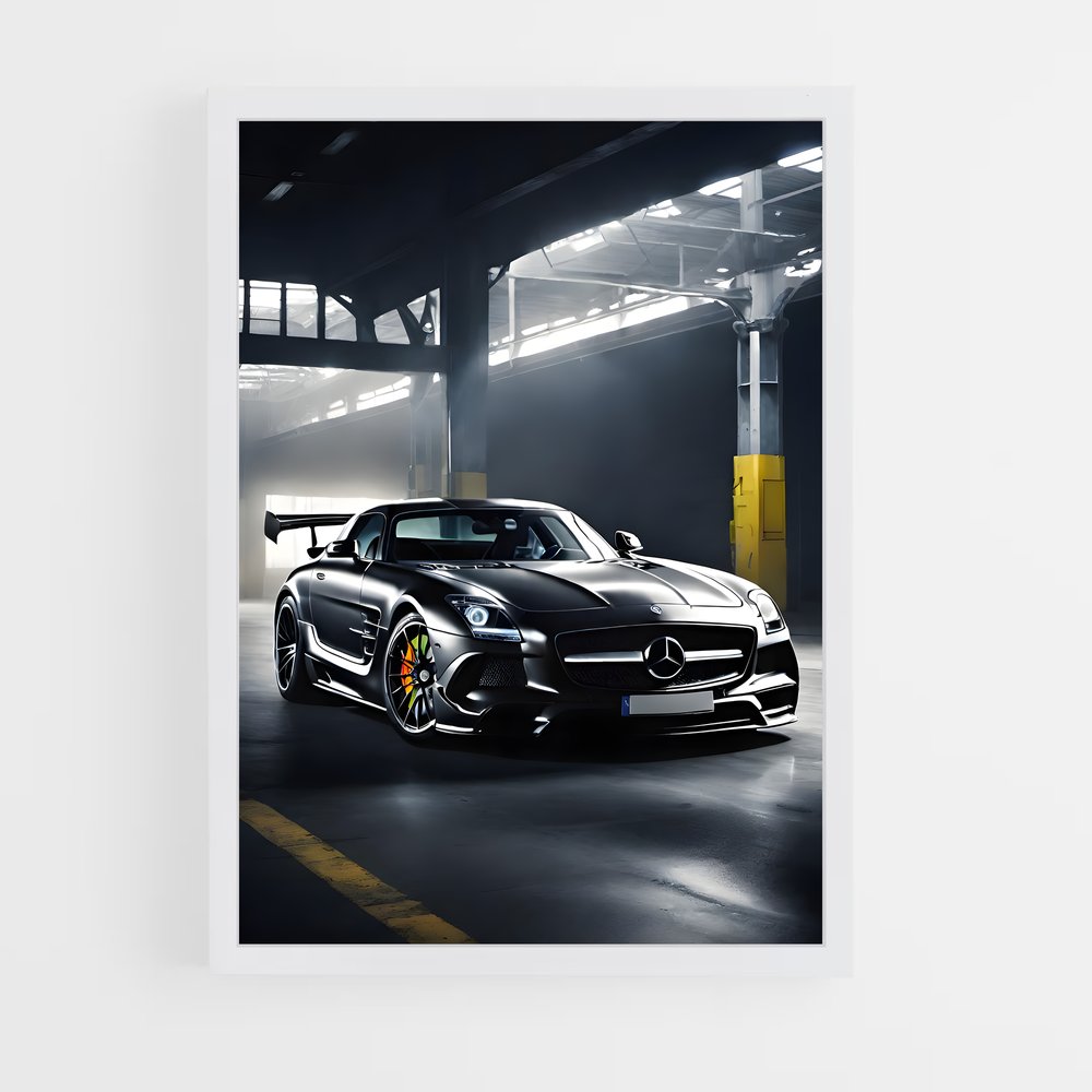 ap-sls amg black series-8 cadre Blanc