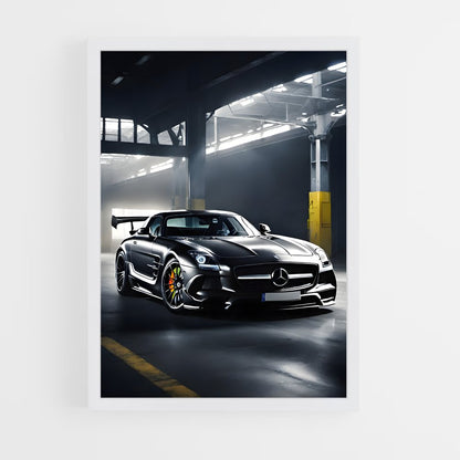 ap-sls amg black series-8 cadre Blanc