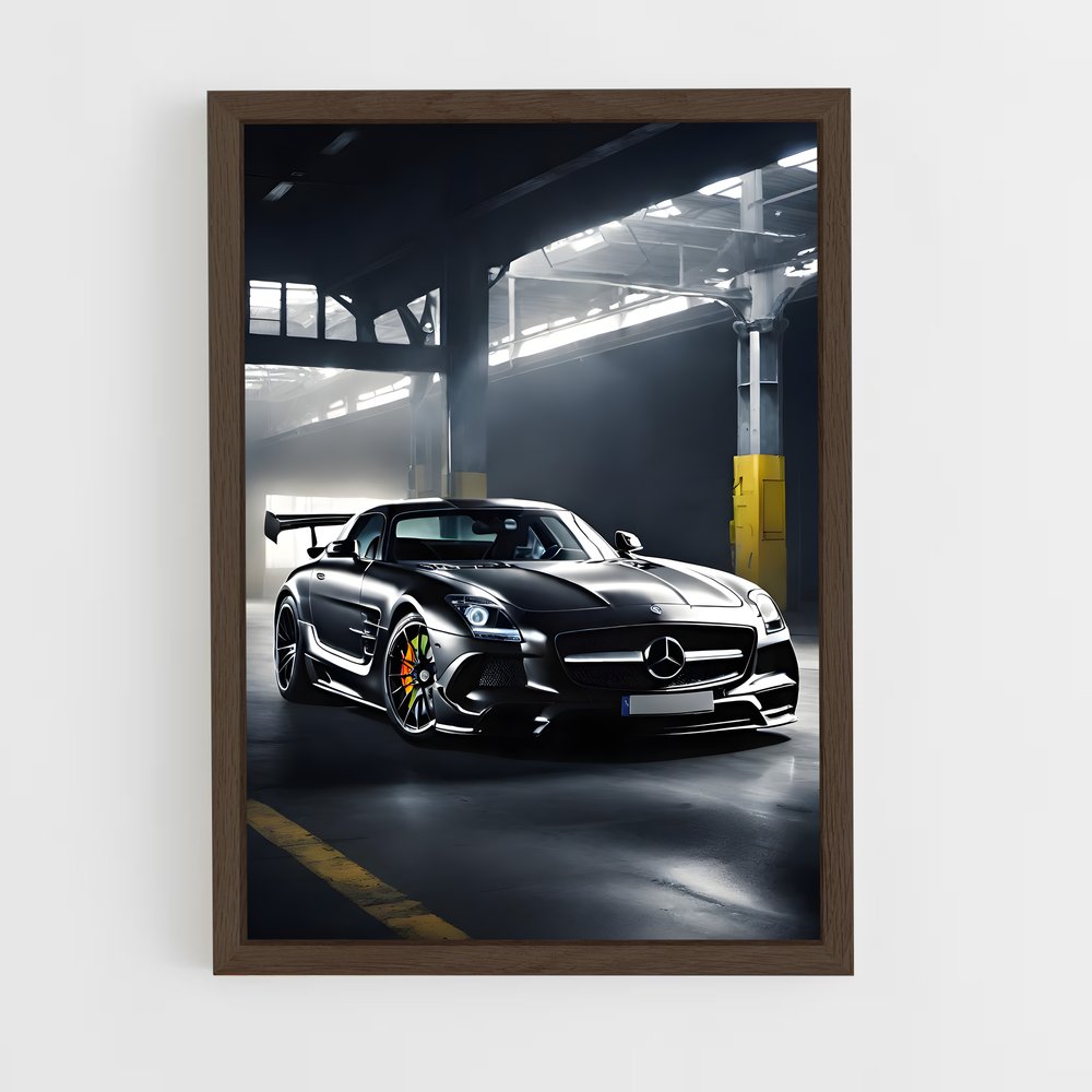 ap-sls amg black series-8 cadre Bois foncé
