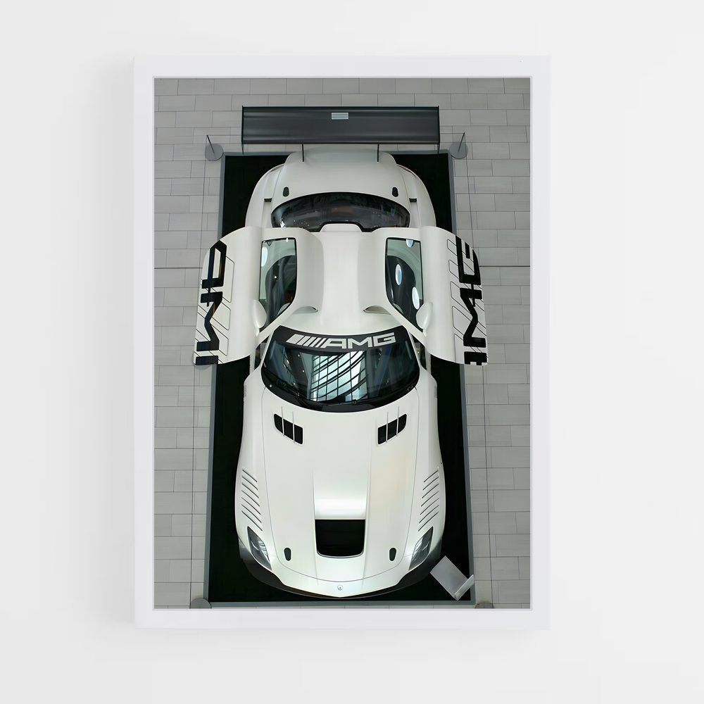 ap-sls amg gt-3 cadre Blanc